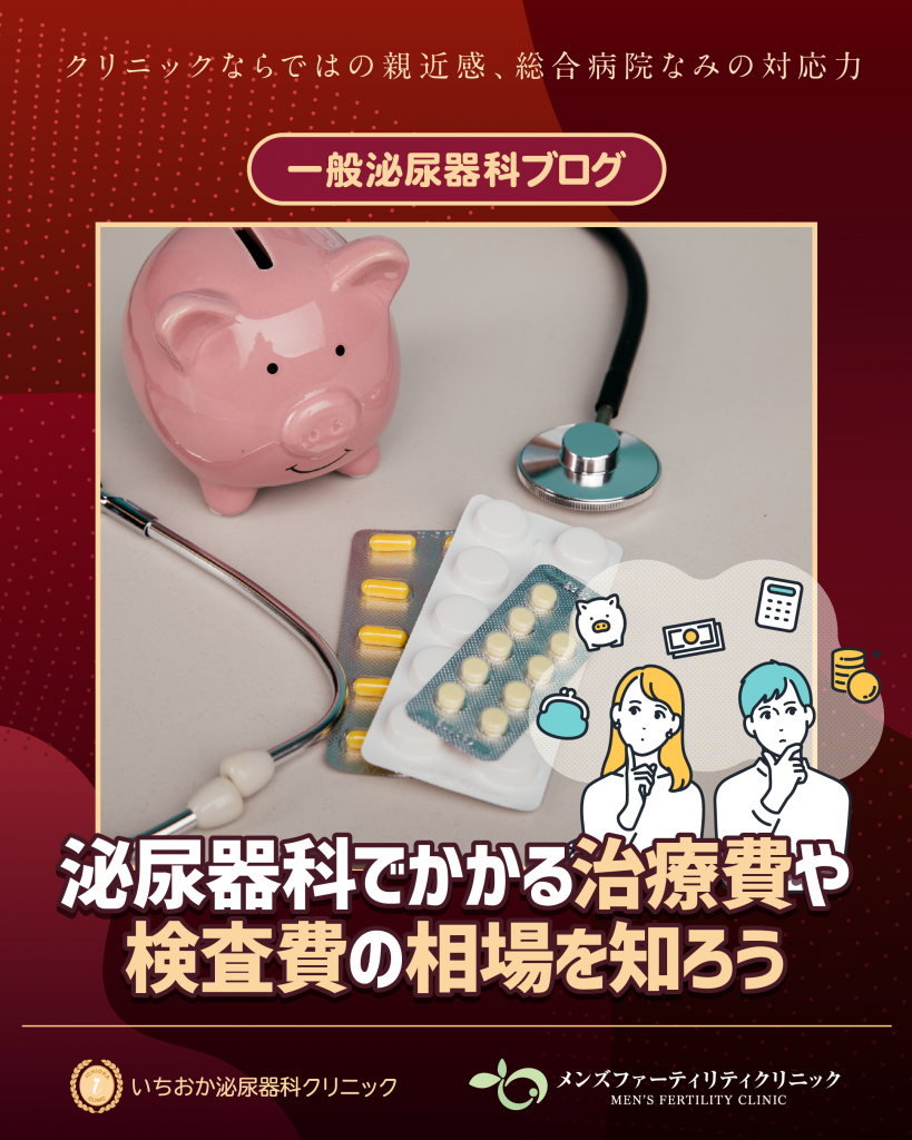 泌尿器科でかかる治療費や検査費の相場を知ろう