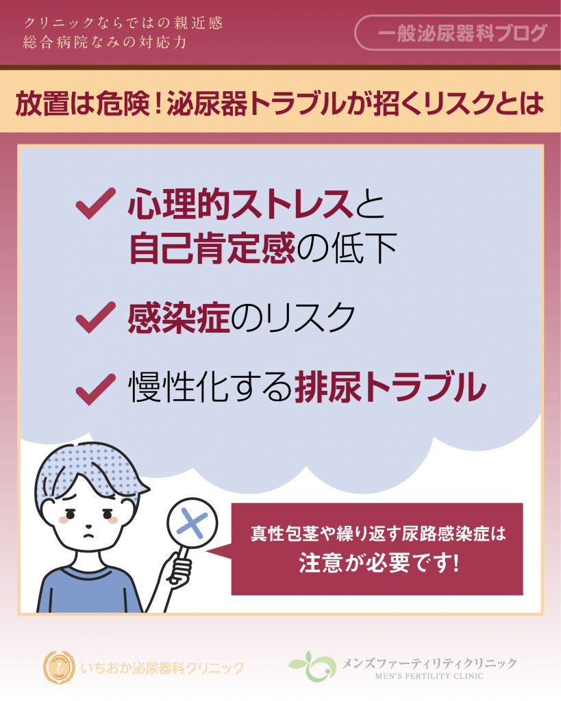 放置は危険！泌尿器トラブルが招くリスクとは