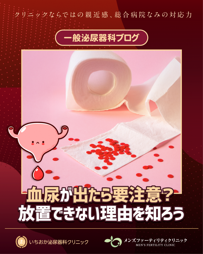 血尿が出たら要注意？放置できない理由を知ろう