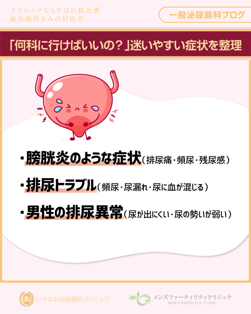 「何科に行けばいいの?」迷いやすい症状を整理