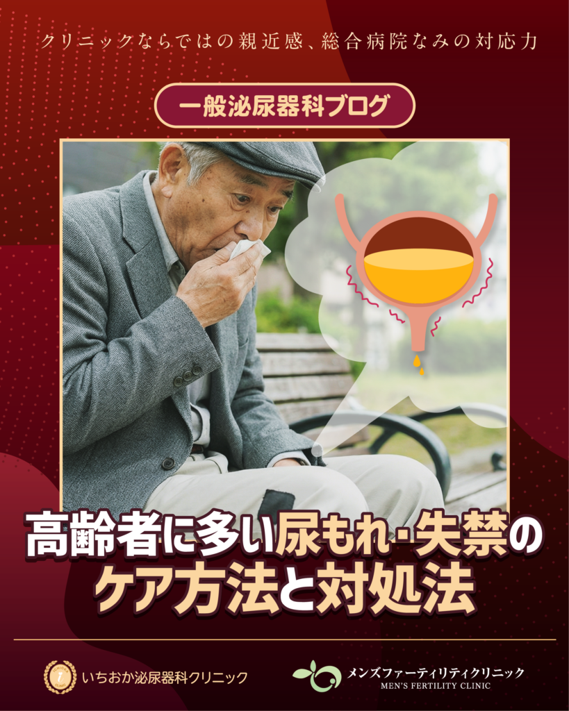 高齢者に多い尿もれ・失禁のケア方法と対処法
