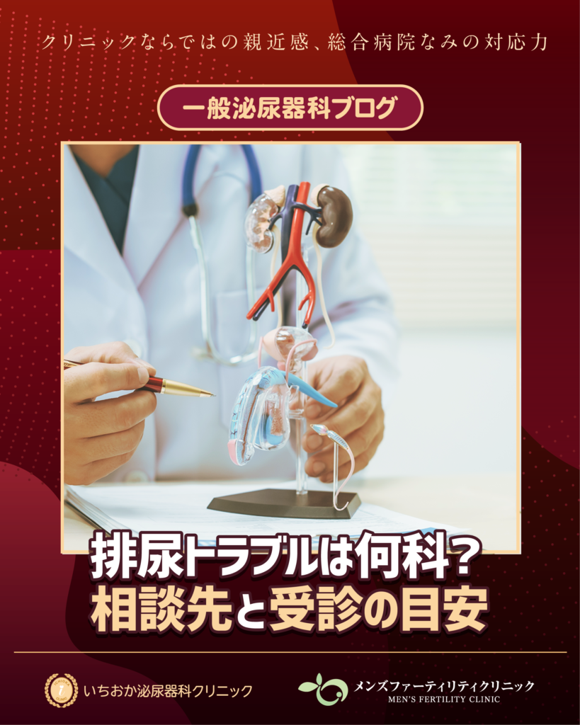 排尿トラブルは何科？相談先と受診の目安