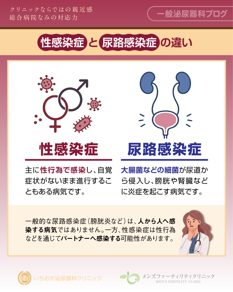 性感染症と尿路感染症の違い
